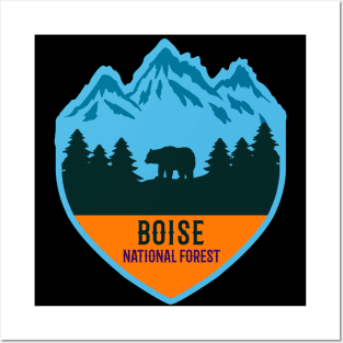 Boise National forest Posters and Art